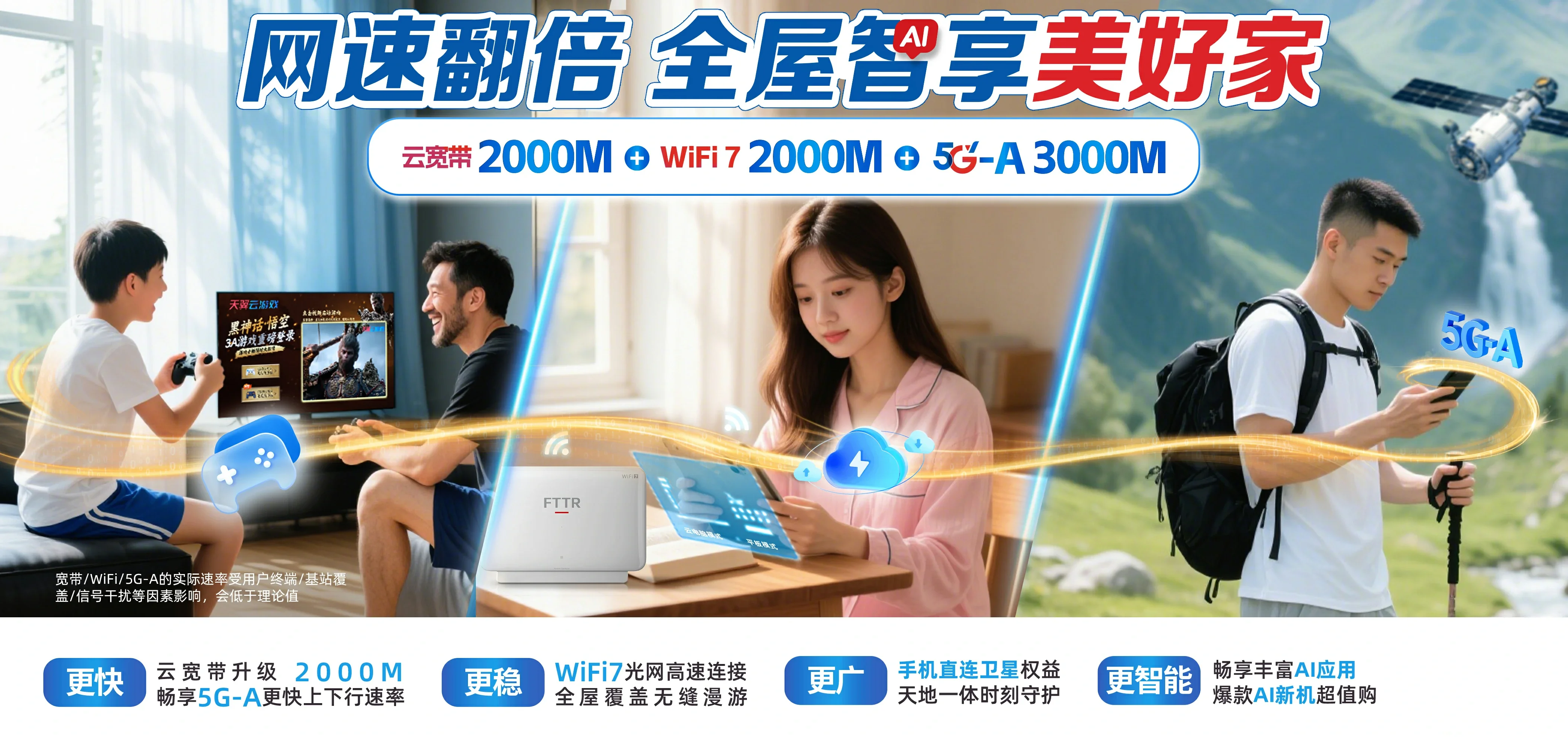 中国电信 甘孜县电信宽带 宽带套餐